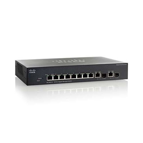 Switch Cisco SG350-10 - 8x100 / 1000, 2x100 / 1000 SFP