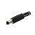 Konektor DC 5,5 x 2,1mm, vidlice kabelová, délka 9,5mm Konektor DC 5,5 x 2,1mm, vidlice kabelová, délka 9,5mm