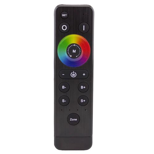 4Z-PRO systém - Ovladač (RF) dotykový ruční pro LED pásky 4v1, černý, 4-zónový