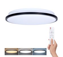 Solight LED osvětlení s dálkovým ovladačem Jamil, 48W, 3360lm, 40cm, změna chromatičnosti, stmívatelné Solight LED osvětlení s dálkovým ovladačem Jamil, 48W, 3360lm, 40cm, změna chromatičnosti, stmívatelné