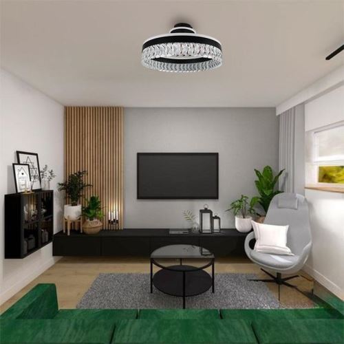 LED stropné svietidlo s diaľkovým ovládačom 75W - TA1305/B