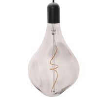 LED Filament BUMPED 4W SMOKE - ET160 / E27 / 2000K - ZSF120 (1)