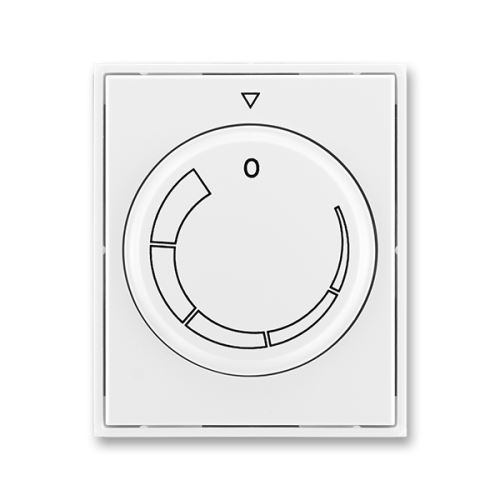 Kryt regulátoru otáček, bílá/bílá, ABB Element, Time 3294E-A00130 03