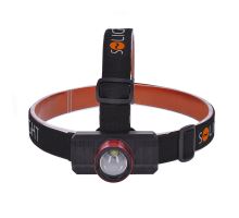 Solight LED čelová nabíjecí svítilna, 3W,150lm, zoom, Li-ion, USB (1)