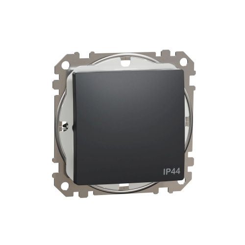 Sedna Design spínač 1 IP44 antracit