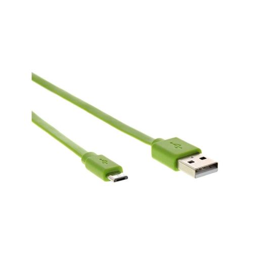 Kábel SENCOR SCO 512-010 USB/Micro USB zelený