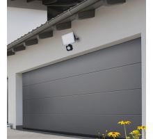 Venkovní černý LED reflektor s PIR senzorem 20W / 4000K - LF7022S (2)