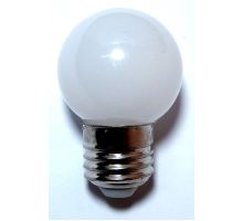 LED žiarovka COLOUR 1W / E27 biela
