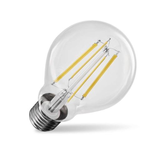 LED žárovka Filament A60 / E27 / 7,5W (75 W) / 1 055 lm / neutrální bílá / stmívatelná