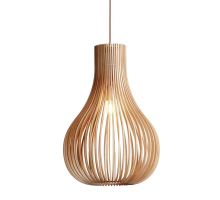 Závesný luster z masívneho dreva E27/310 - WRE081 (2)