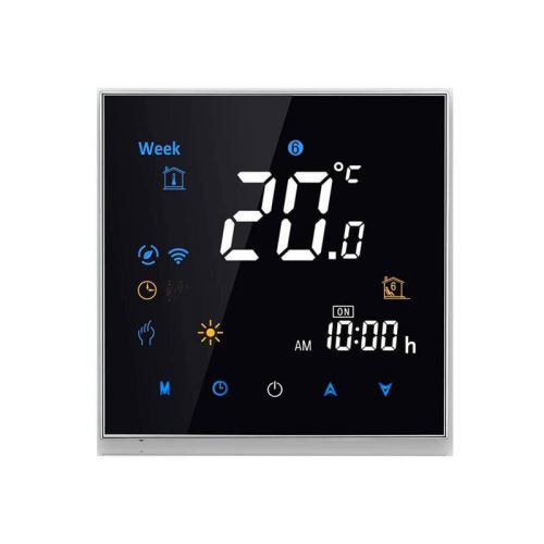 Smart termostat MOES BHT-2000-GB Black WiFi Tuya