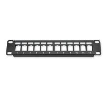 PP-109 12P empty (1705-048) - 10 "patch panel 1U, 12 pozícií, neosadený PP-109 12P empty (1705-048) - 10 "patch panel 1U, 12 pozícií, neosadený