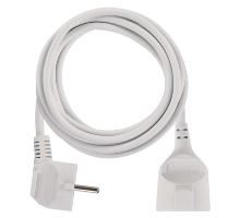 Prodlužovací kabel 2 m / 1 zásuvky / bílý / PVC / 1 mm2 (1)