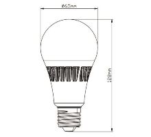 LED žiarovka ORO-E27-A65-BONO-18W-WW 3000K ORO04019 (1)