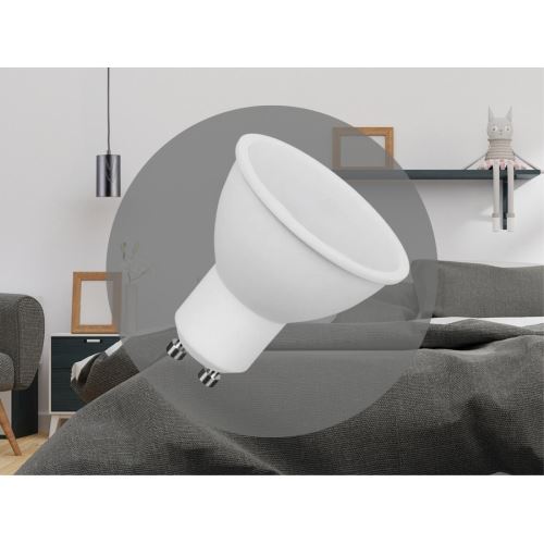 LED žárovka 8W - GU10 / SMD / 4000K - ZLS128