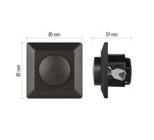 Triakový stmívač č. 6 pro regulovatelné LED žárovky, antracit (8)