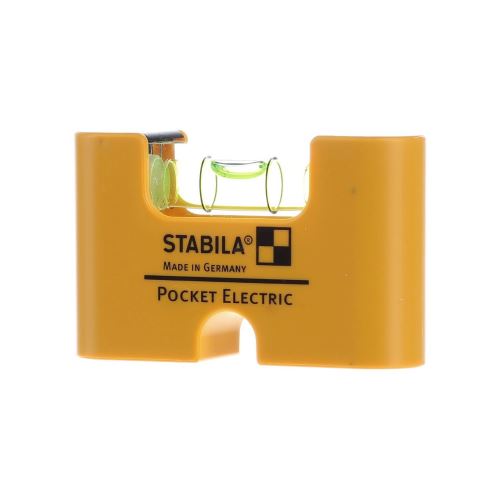 Vodováha mini Stabila pre elektrikárov 6,8cm