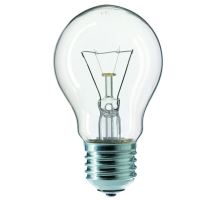 žiarovka 75W 240V E27 číra
