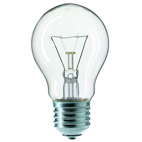 žárovka 100W 240V E27 čirá