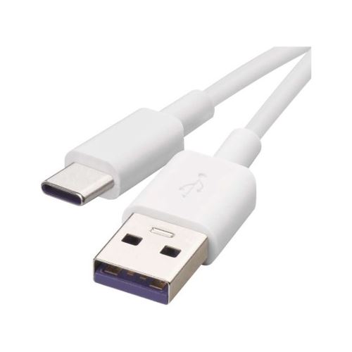 USB kábel 2.0 A / M - C / M 1,5m, biela