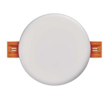 LED panel 100mm, kruhový vestavný bílý, 7.5W neut. bíla, IP65 (5)
