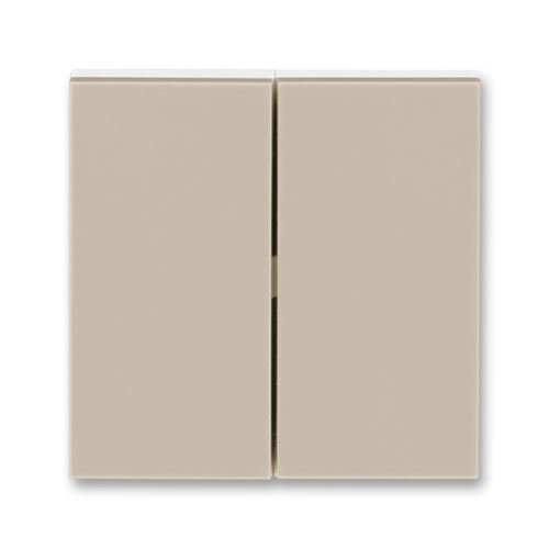 Kryt dělený, macchiato/bílá, ABB Levit 3559H-A00652 18