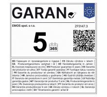 LED žárovka Filament A60 / E27 / 3,8 W (60 W) / 806 lm / teplá bílá (13)