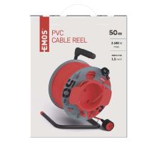 PVC prodlužovací kabel na bubnu - spojka 50m ( P19150 ) (13)