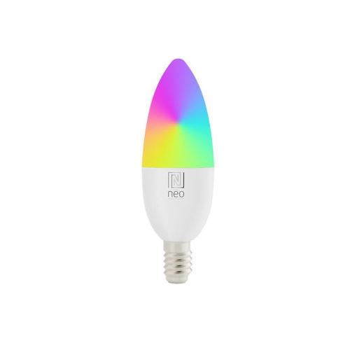 Smart LED žárovka E14 6W RGBW IMMAX NEO 07716L WiFi Tuya