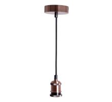 Objímka E27 / 1m / antická měděná - BH642B (2)