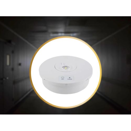 LED núdzové svietidlo 2W / 3h / IP65 - LEL601