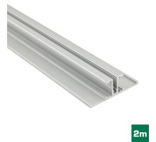 AL profil FKU55 A/UX pro LED, s plexi, 2m, elox AL profil FKU55 A/UX pro LED, s plexi, 2m, elox