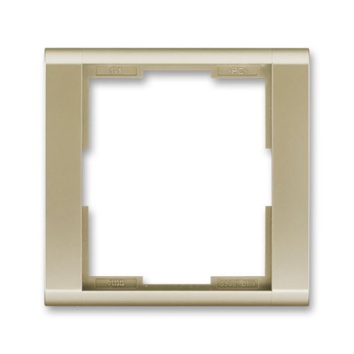 Rámeček jednonásobný, šampaňská, ABB Time 3901F-A00110 33