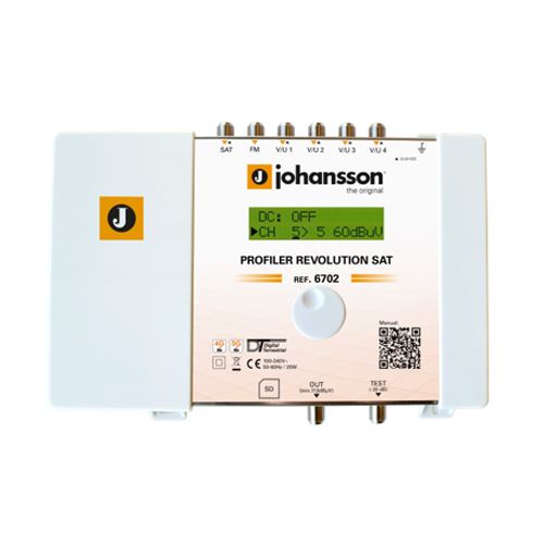 Anténní zesilovač programovatelný Johansson 6702 Profiler Revolution SAT