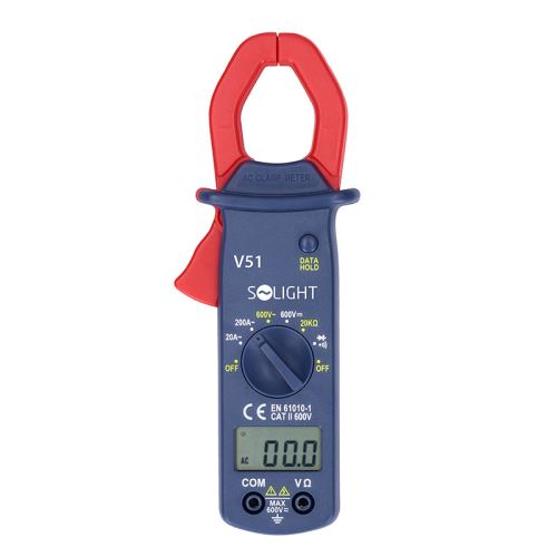 Solight kliešťový multimeter, 20 - 200A