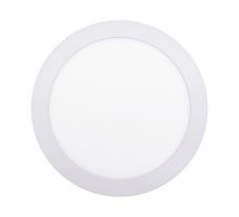 Solight LED mini panel CCT, prisadený, 18W, 1530lm, 3000K, 4000K, 6000K, okrúhly (1)