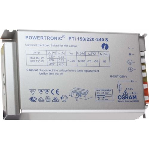 předřadník PTO 150/220-240 3DIM UNV1 OSRAM
