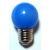 LED žiarovka COLOUR 1W / E27 modrá