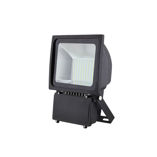 LED reflektor Slim SMD 100W černý, 5500K, 9000lm