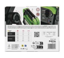 COB LED nabíjecí pracovní reflektor P4536, 2000 lm, 8000 mAh (12)