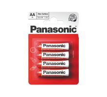 Batéria AA (R6) Zn-Cl PANASONIC Red 4BP