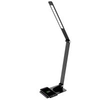 LED lampa JULIET stmívatelná s bezdrátovým nabíjením, časovačem a USB 12W - DL5303/B (1)