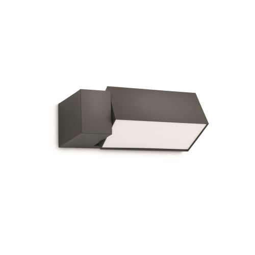 nástěnné svítidlo Massive Border 1x23W E27 IP44 antracit 16942/93/16