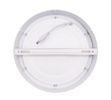 Solight LED mini panel CCT, prisadený, 18W, 1530lm, 3000K, 4000K, 6000K, okrúhly (5)