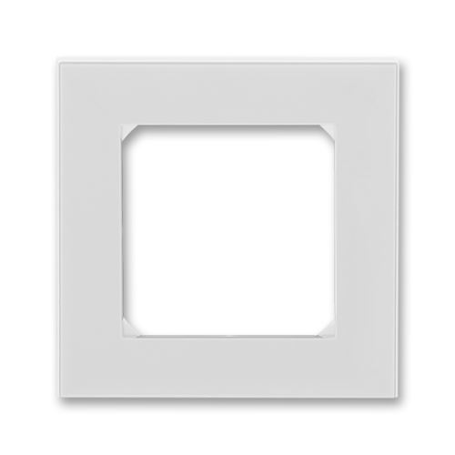 Rámček jednonásobnou, sivá / biela, ABB Levit 3901H-A05010 16