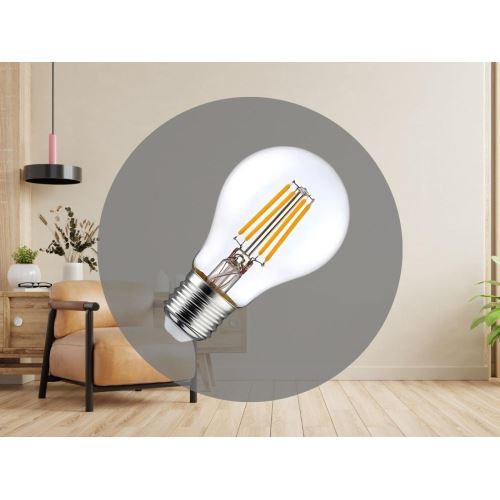 LED Filament 8W - A60 / E27 / 4000K - ZLF522