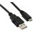 Solight USB kabel, USB 2.0 A konektor - USB B micro konektor, sáček, 50cm Solight USB kabel, USB 2.0 A konektor - USB B micro konektor, sáček, 50cm