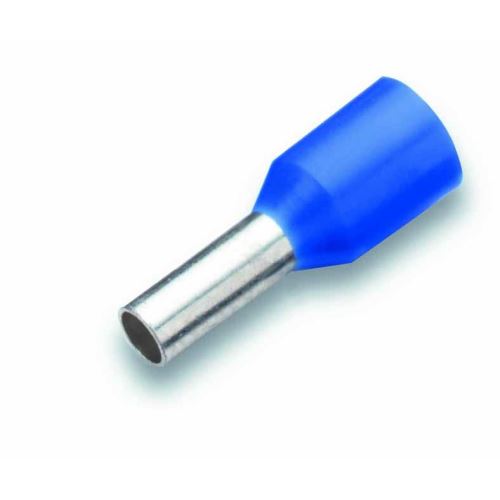 CIMCO 182342  Izolovaná dutinka Cu 2,5/18 mm, modrá (100 ks)