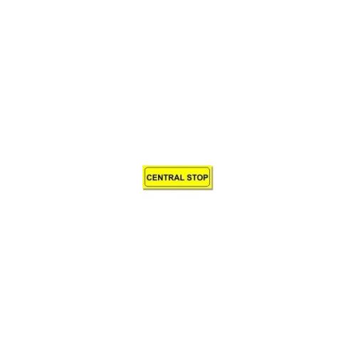 Central stop - samolepka 100x30