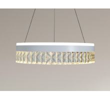 LED luxusní závěsné křišťálové svítidlo s dálkovým ovladačem 90W - TA2300/W (3)